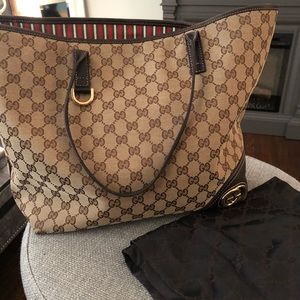 Gucci Brown Medium Tote